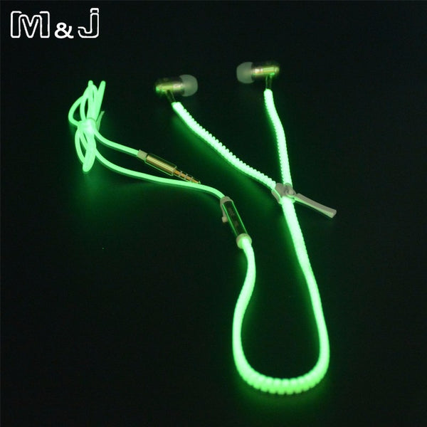 M&J High Quality Full Glowing Earphone