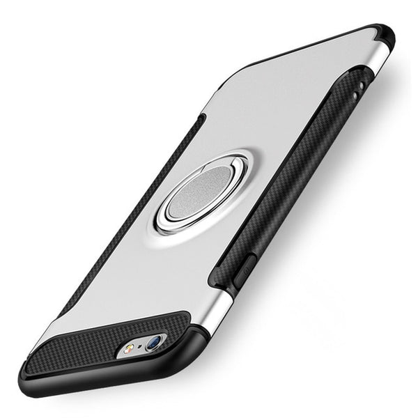 iPhone case with Magnetic Suction Ring