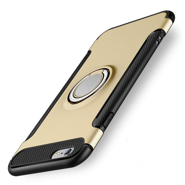 iPhone case with Magnetic Suction Ring