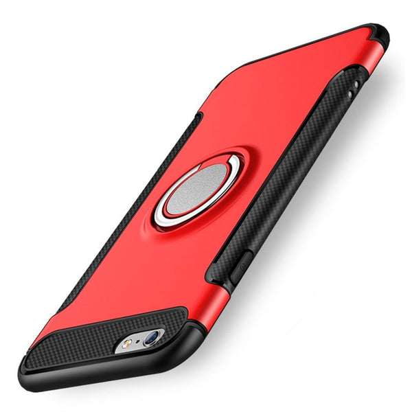 iPhone case with Magnetic Suction Ring