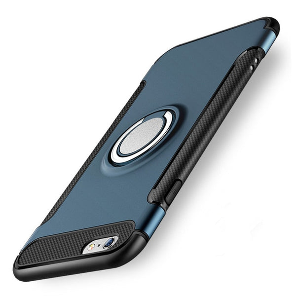 iPhone case with Magnetic Suction Ring
