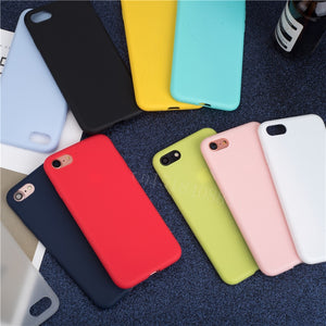 Matte Color Cases for iPhone