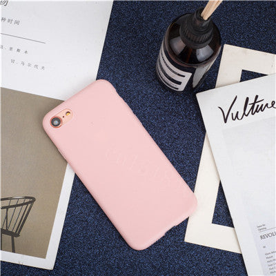 Matte Color Cases for iPhone