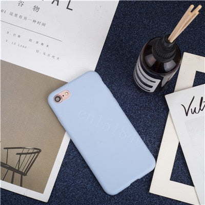 Matte Color Cases for iPhone