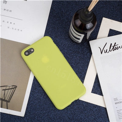 Matte Color Cases for iPhone