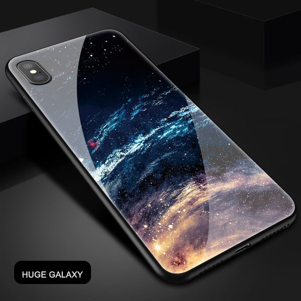 MaxGear Star Space Tempered Glass Case