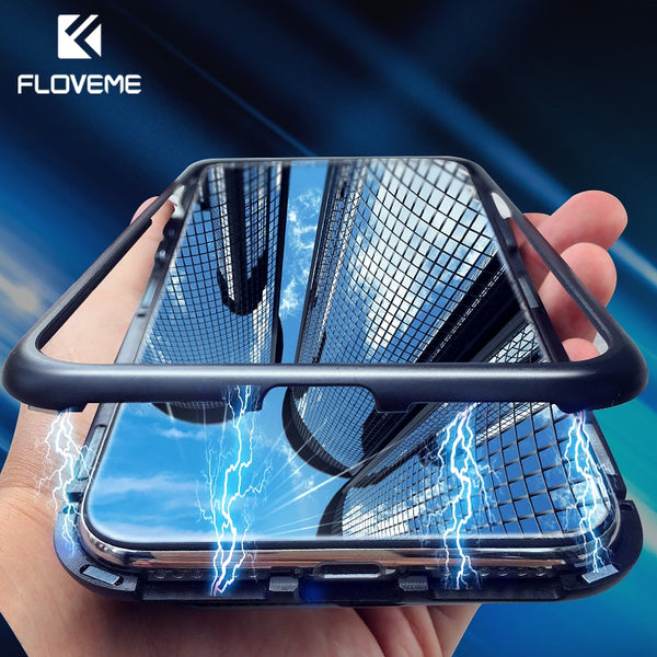 FLOVEME Magnetic Adsorption Phone Case For iPhone