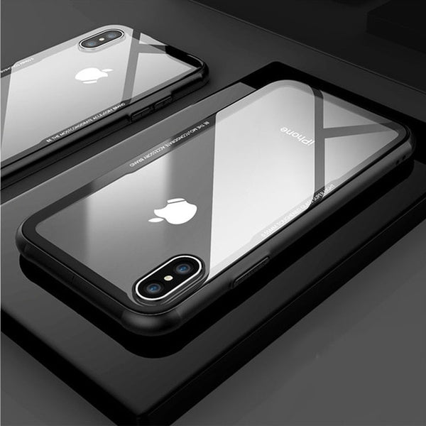 FLOVEME Tempered Glass Phone Case