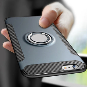 iPhone case with Magnetic Suction Ring