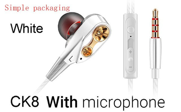 QKZ CK8 In-Ear Super Bass HiFi earphone with Mic